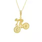 Pingente De Ouro 18k Ciclismo