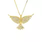 Pingente De Ouro 18k Espírito Santo Cravejado