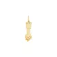Pingente De Ouro 18k Figa De 14mm