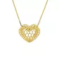 Pingente De Ouro 18k Heart Glow