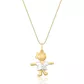 Pingente De Ouro 18k Menina 16mm