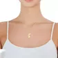 Pingente De Ouro 18k Menina Com Coração