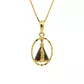 Pingente De Ouro 18k Nossa Senhora Da Aparecida Com 16mm