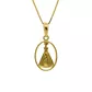 Pingente De Ouro 18k Nossa Senhora Da Aparecida Com 16mm