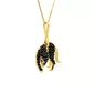 Pingente De Ouro 18k Pantera Negra Pequeno