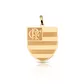 Pingente De Ouro 18k Time Flamengo Grande