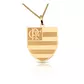 Pingente De Ouro 18k Time Flamengo Grande