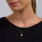 Pingente De Ouro 18k Trevo De 13mm