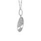 Pingente De Ouro Branco 18k Arvore da Vida Vazado/lisa