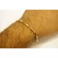Pulseira De Ouro 18k Cartie Ovalada De 2,3mm Com 21cm