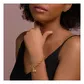 Pulseira De Ouro 18k Elo Português Com Fecho De Bolsa Grande 19cm