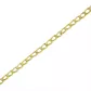 Pulseira De Ouro 18k Groumet De 2,3mm Com 20cm