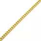 Pulseira De Ouro 18k Groumet De 7,5mm Com 21cm