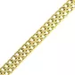 Pulseira De Ouro 18k Lacraia De 5,5mm Com 18cm