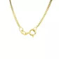 Pulseira Infantil Ouro 18k Groumet De 0,5mm Com 13cm