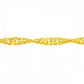 Corrente De Ouro 18k Singapura De 1,2mm Com 45cm