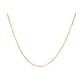 Corrente De Ouro 18k Veneziana De 1,0mm Com 50cm