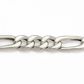 Corrente De Prata 925 Groumet 3x1 De 1,2mm Com 45cm