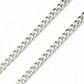 Corrente De Prata 925 Groumet De 2,5mm Com 60cm