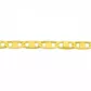 Corrente De Ouro 18k Piastrine De 2,3mm Com 50cm