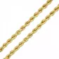 Corrente De Ouro 18k Corda De 2,1mm Com 60cm