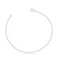 Pulseira De Prata 925 Camila De 1,1mm Com 19cm