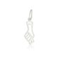 Pingente De Prata 925 Figa de 19mm