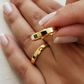 Par De Aliança Casamento De Ouro 18k Reta Chanfrada com 5mm 