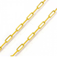 Corrente De Ouro 18k Cartie Longa De 2,5mm Com 50cm