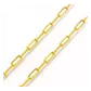 Corrente De Ouro 18k Cartie Longa De 2,5mm Com 60cm