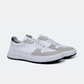 Tenis Casual Masculino Branco Solado Tricolor