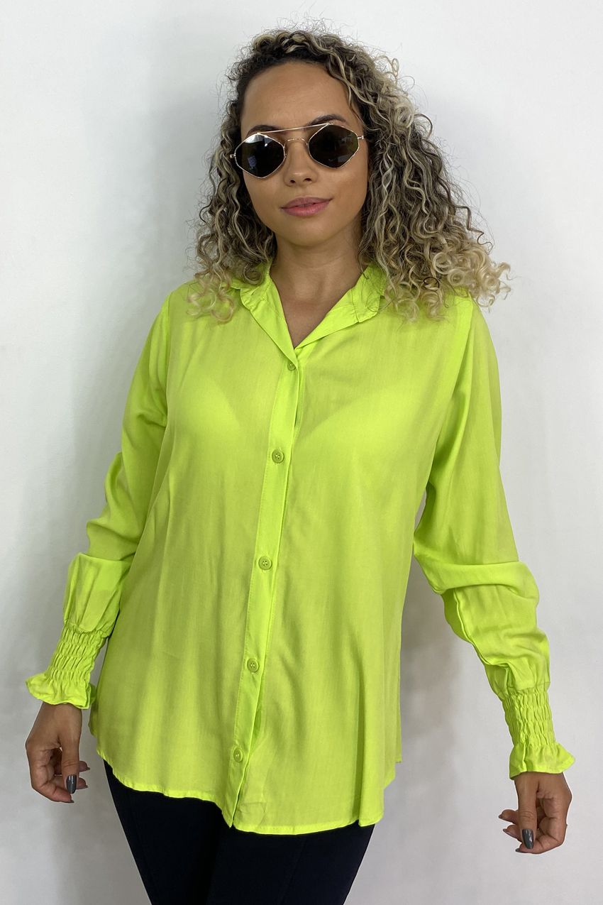 Camisa Elástico (Punho) Lima - Oba Fashion