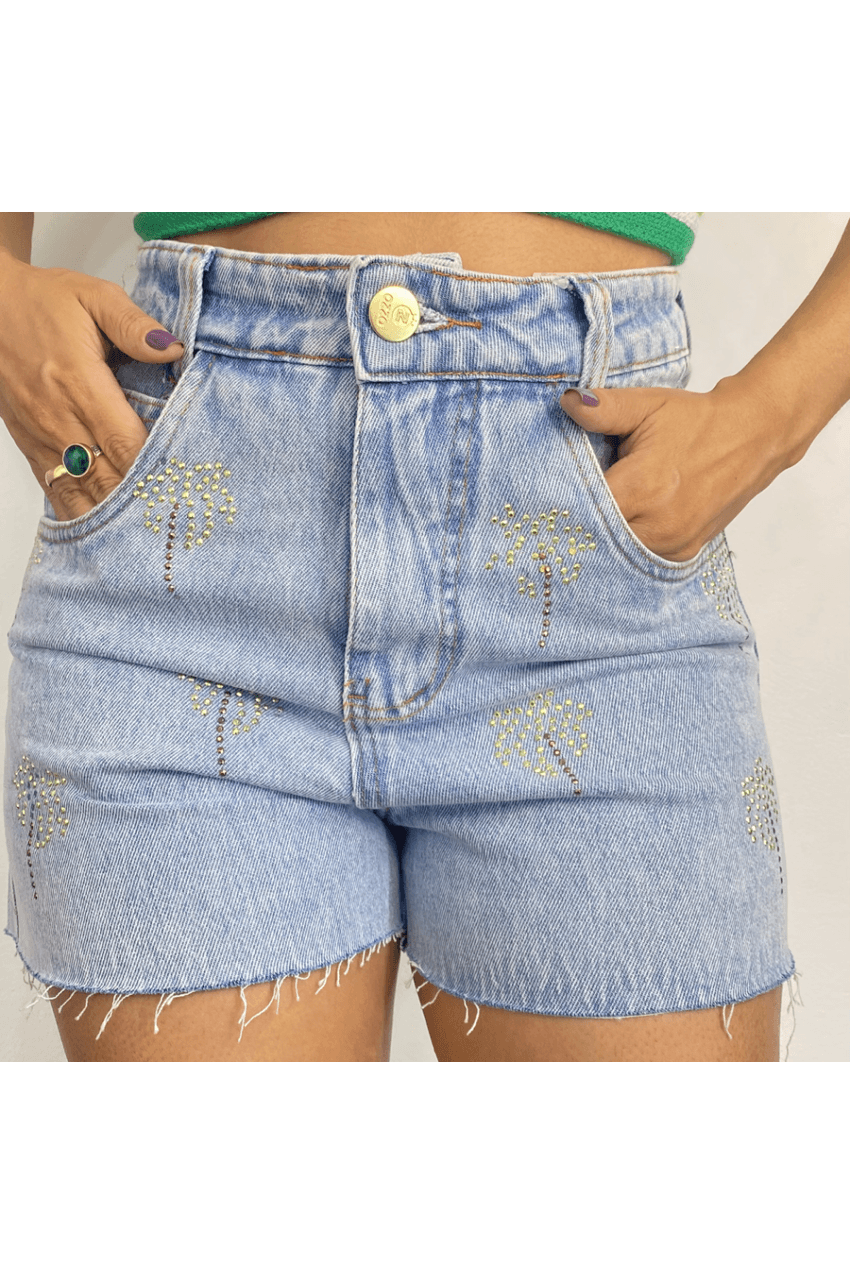 Short Jeans de Coqueiro - Oba Fashion