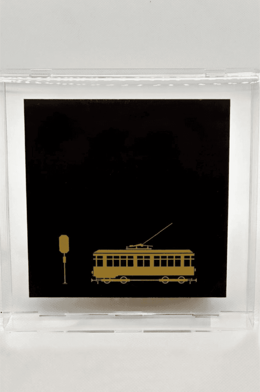 Quadro Acrílico Milão Trem - Mandi