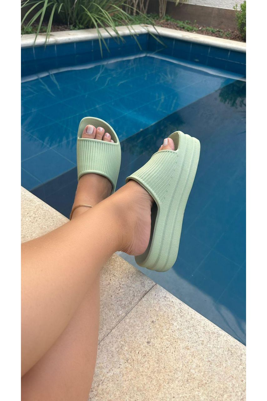 PLATAFORMA SLIDE EVA_1700 - VERDE - CATALOGO DE MODELOS