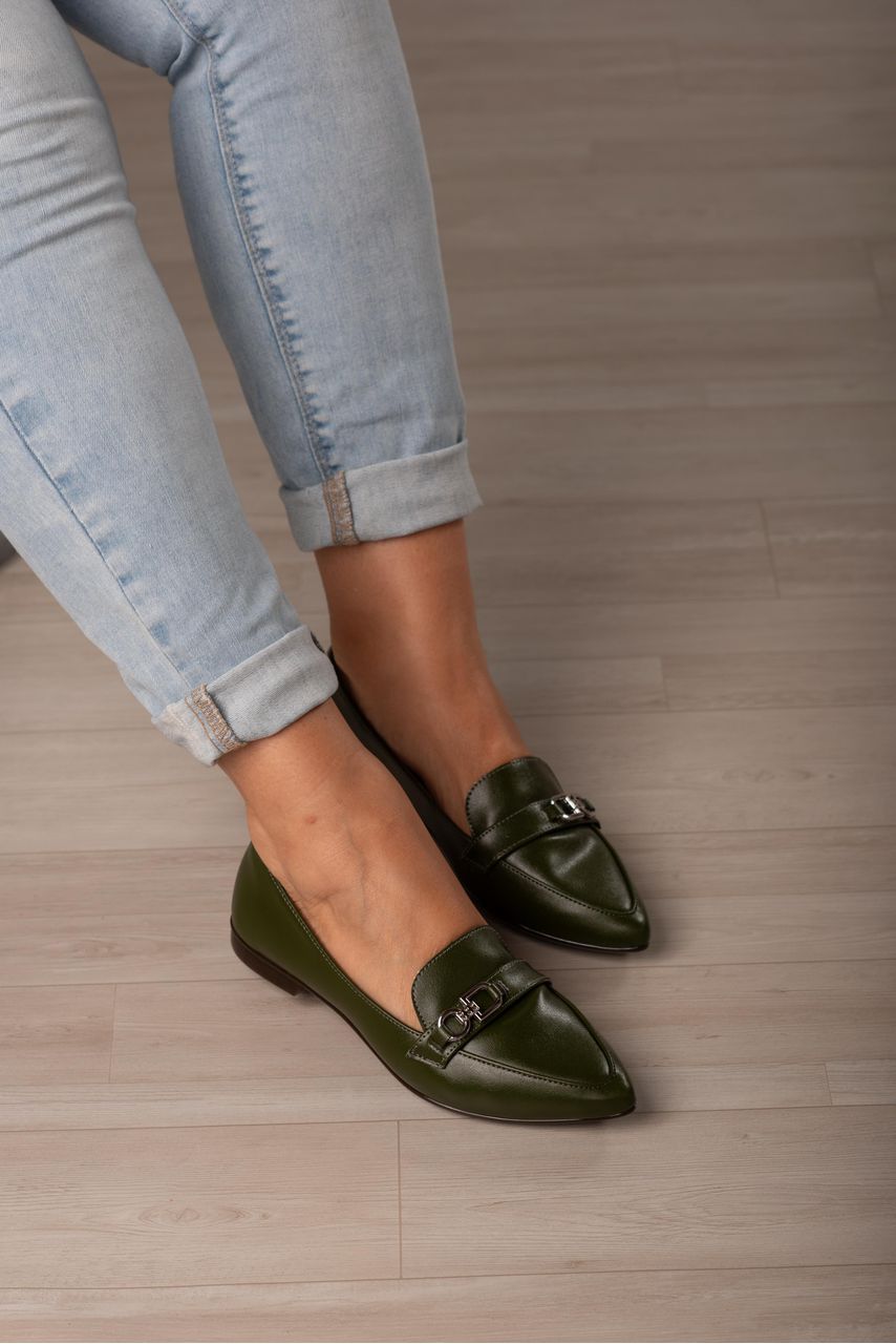 Sapatilha Corrente Super Confortável_3017- Verde - CATALOGO DE MODELOS