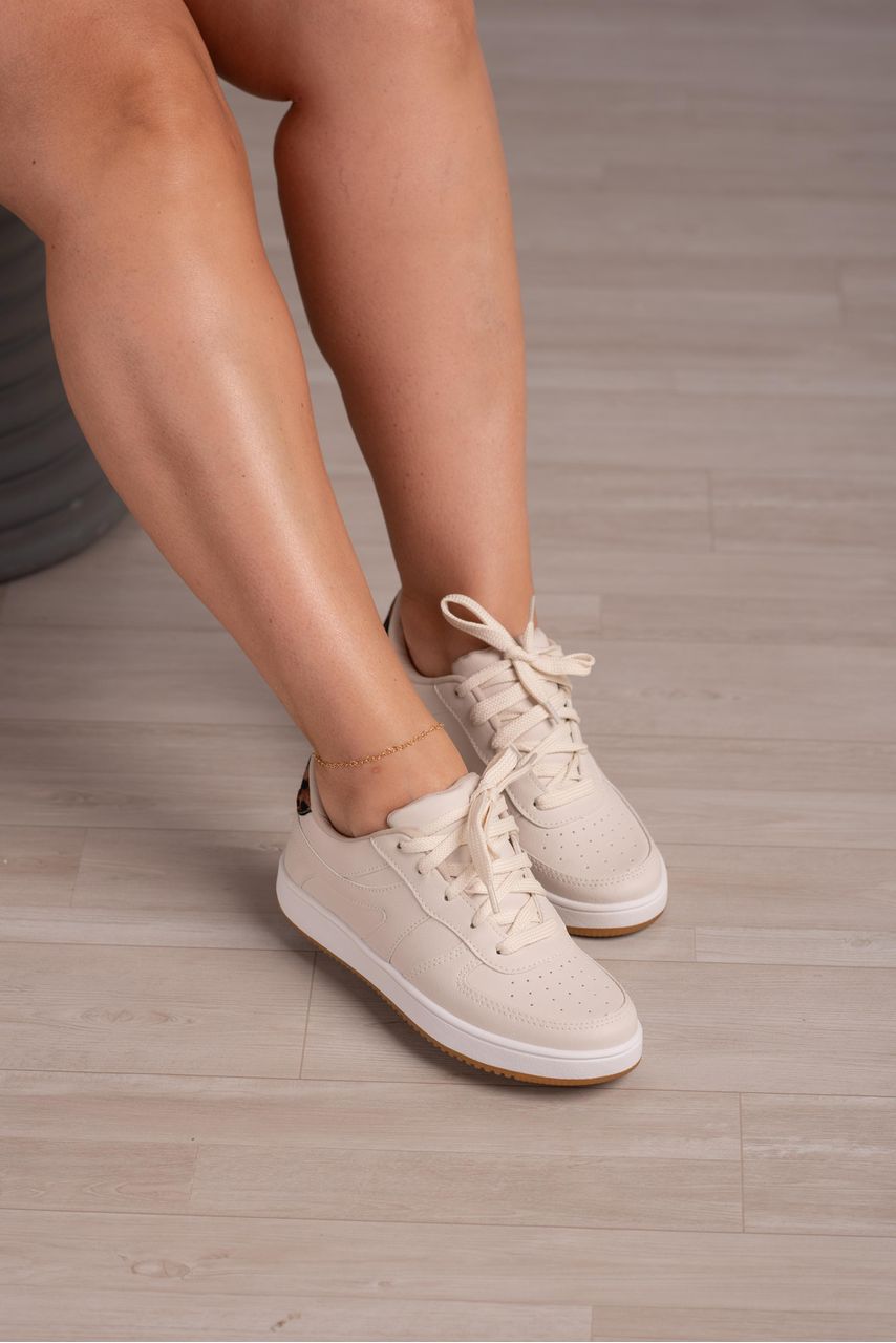 Tênis EC621_3056- Creme - CATALOGO DE MODELOS