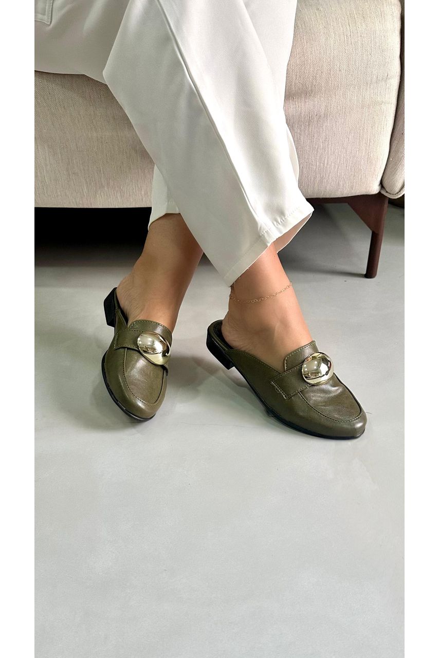 Mule Peça Orgânica 2 cm_3162- Verde - CATALOGO DE MODELOS