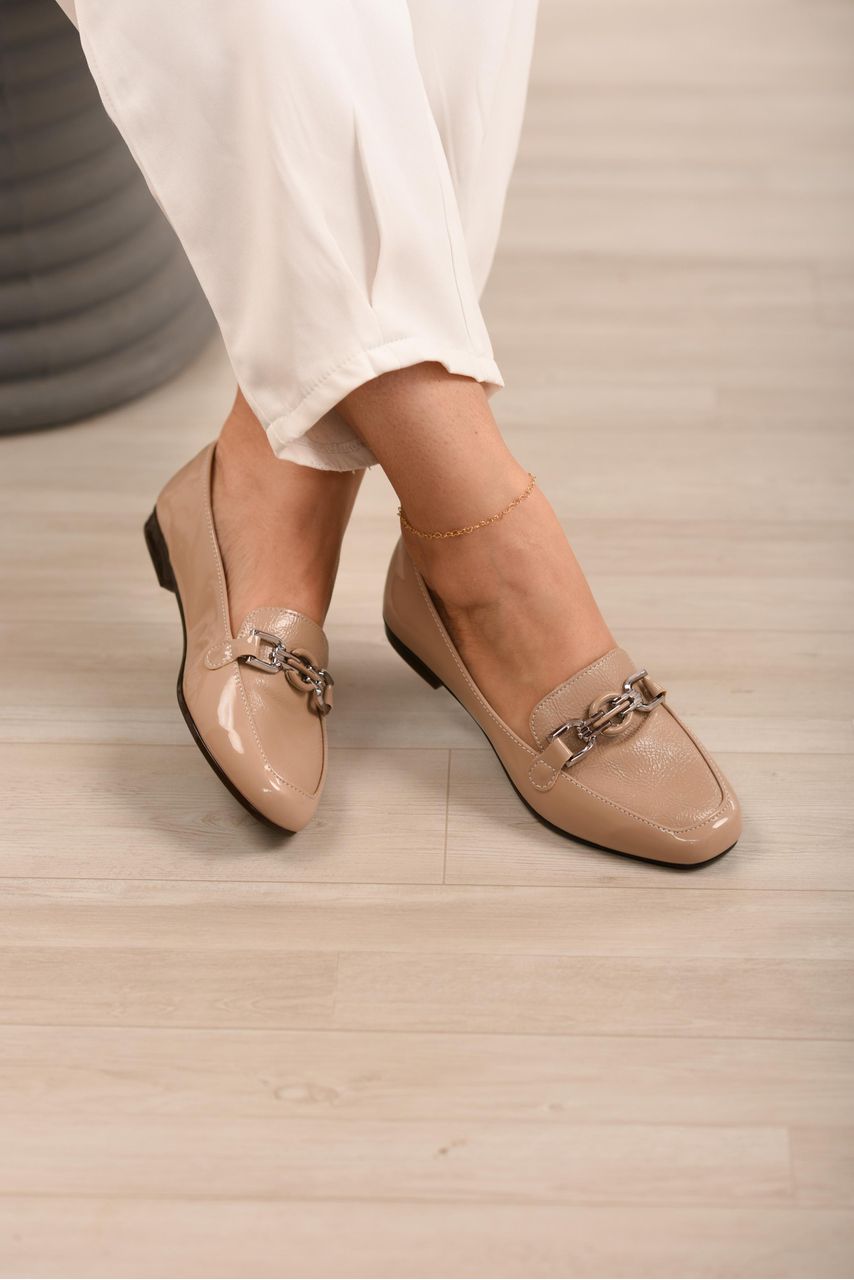 Mocassim Fivela Quadrada Super Confortável_3177- N... - CATALOGO DE MODELOS