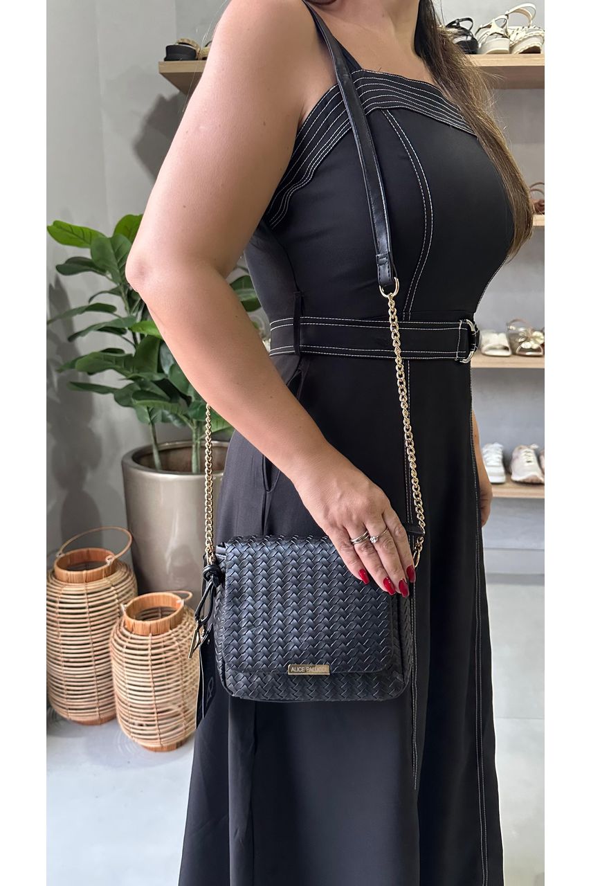 Bolsa Carla_3205- Preto - CATALOGO DE MODELOS