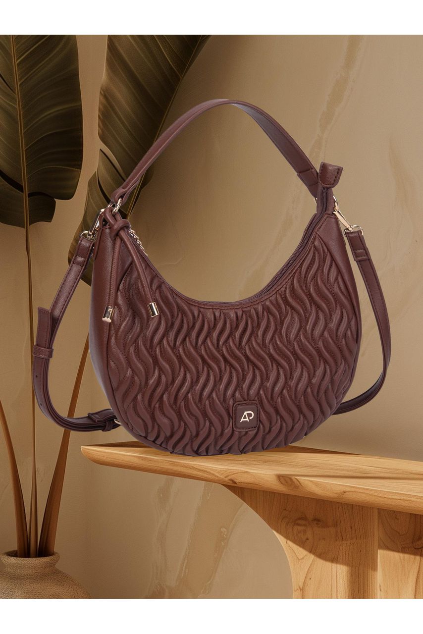Bolsa Lua_3227- Marrom - CATALOGO DE MODELOS