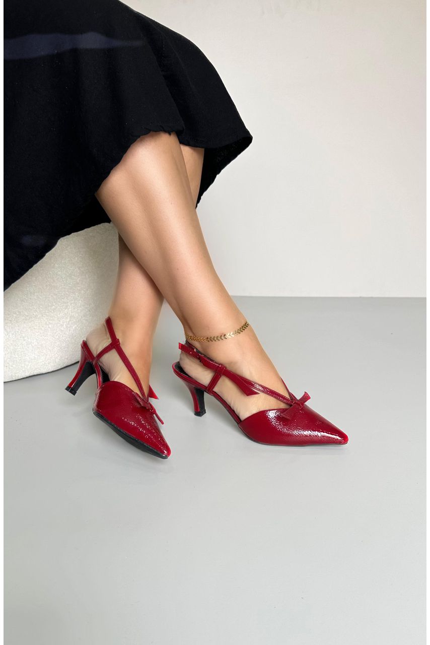 Scarpin Lacinho V 7 cm_3322- Marsala - CATALOGO DE MODELOS