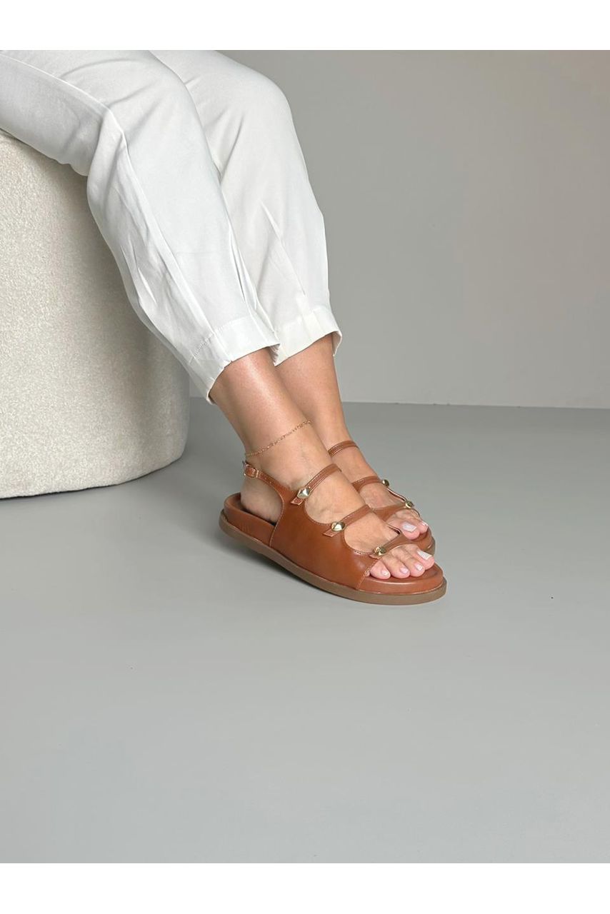 Papete 3 Tiras_3362- Caramelo - CATALOGO DE MODELOS