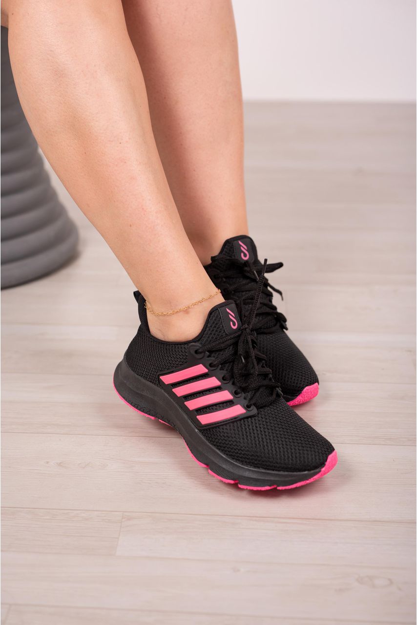 Tênis Academia SK3020_603- Preto/Pink - CATALOGO DE MODELOS