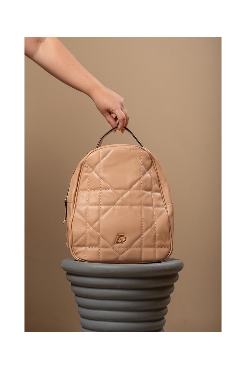 Bolsa Mochila Vanessa_705- Nude - CATALOGO DE MODELOS