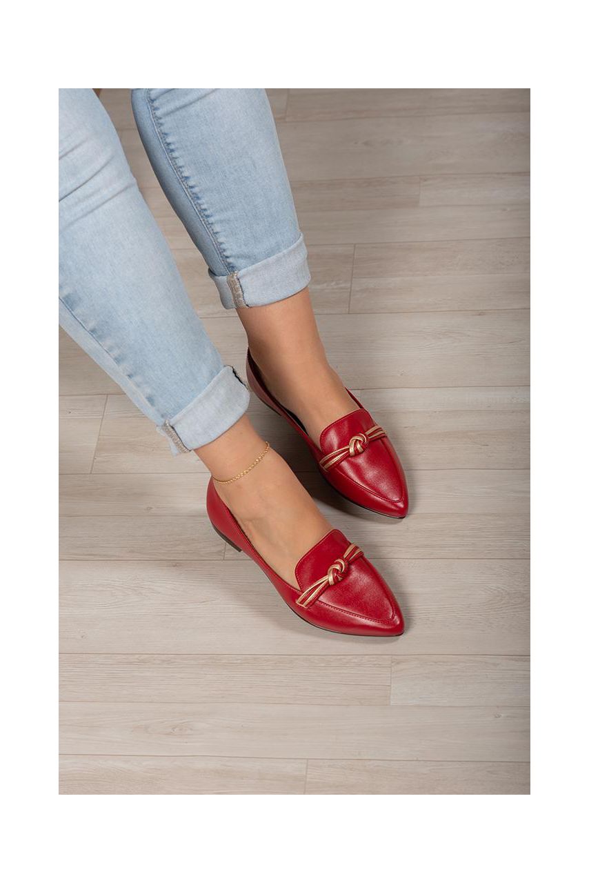 Sapatilha Nozinho Super Confortável_719- Vermelho - CATALOGO DE MODELOS