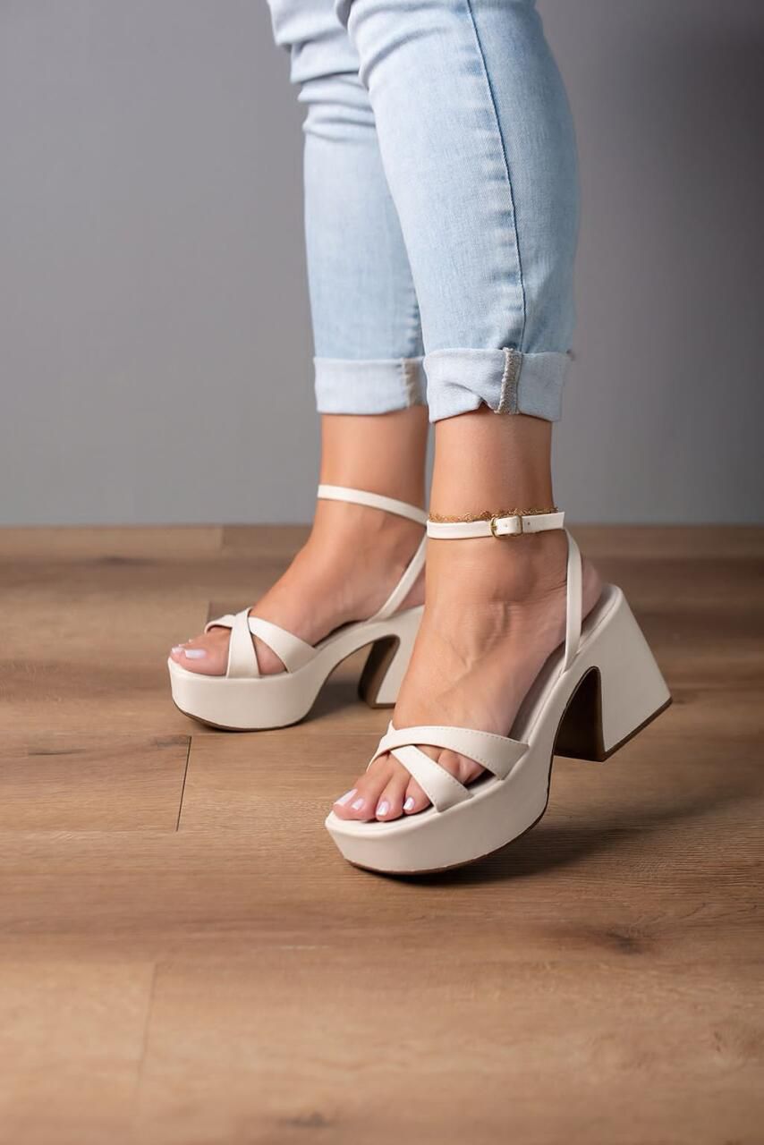 SANDÁLIA MEIA PATA SUPER LEVE 8CM_1901 - OFF - CATALOGO DE MODELOS