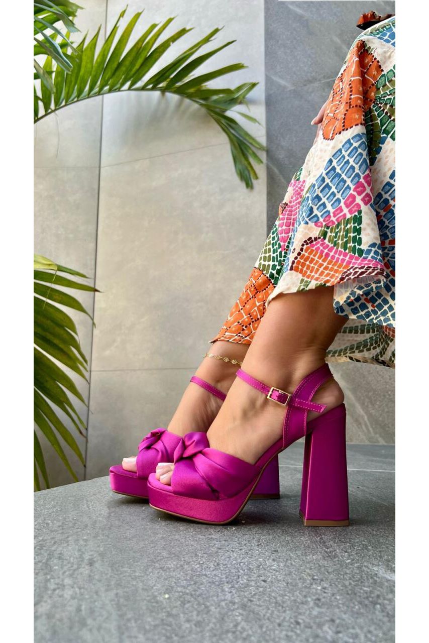 SANDÁLIA CRUZADA CETIM 12 CM_1630 - ROXO - CATALOGO DE MODELOS