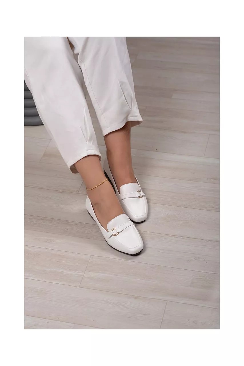Mocassim Detalhe Fivela Elo Strass Super Confortáv... - CATALOGO DE MODELOS