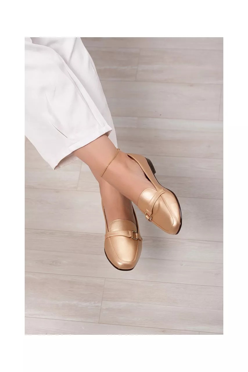 Mocassim Detalhe Fivela Elo Strass Super Confortáv... - CATALOGO DE MODELOS